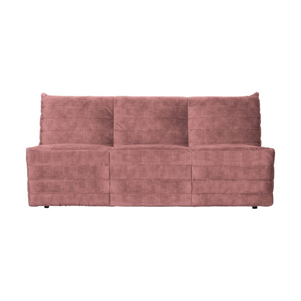 Világos rózsaszín bársony kanapé 160 cm Bag – WOOOD