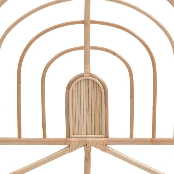 Natúr színű rattan ágytámla 90x110 cm Sundberg – Kave Home-image-4