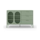 Mentazöld komód 140x90 cm Diora – Marckeric