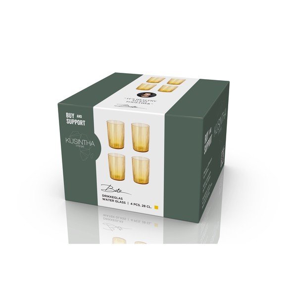 Pohár szett 4 db-os 280 ml Kusintha – Bitz-image-3