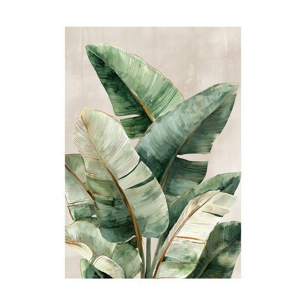 Nyomtatott vászon kép 70x100 cm Foliage – Styler