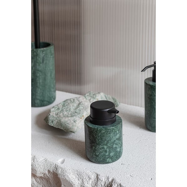 Sötétzöld márvány szappanadagoló 200 ml Marble – Mette Ditmer Denmark-image-1