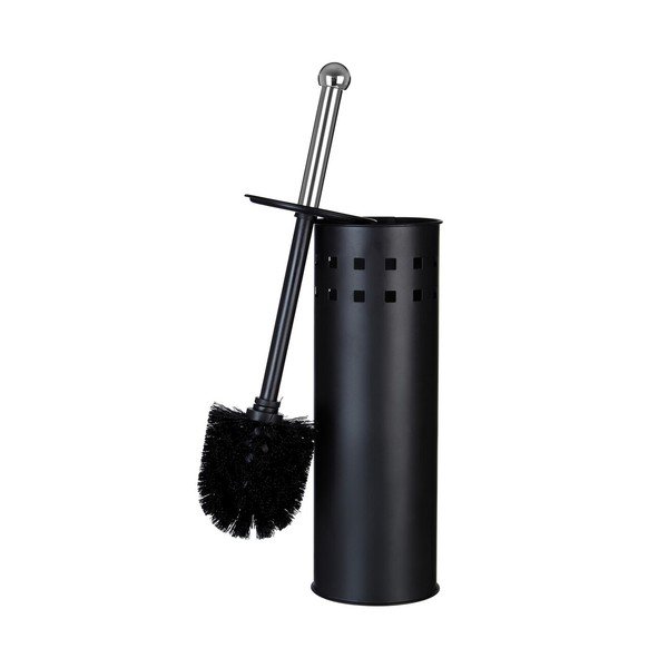 Matt fekete fém WC-kefe Indy – Premier Housewares-image-3