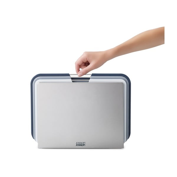 Nest 3 db vágódeszka állvánnyal, 35,5 x 26 cm - Joseph Joseph-image-3