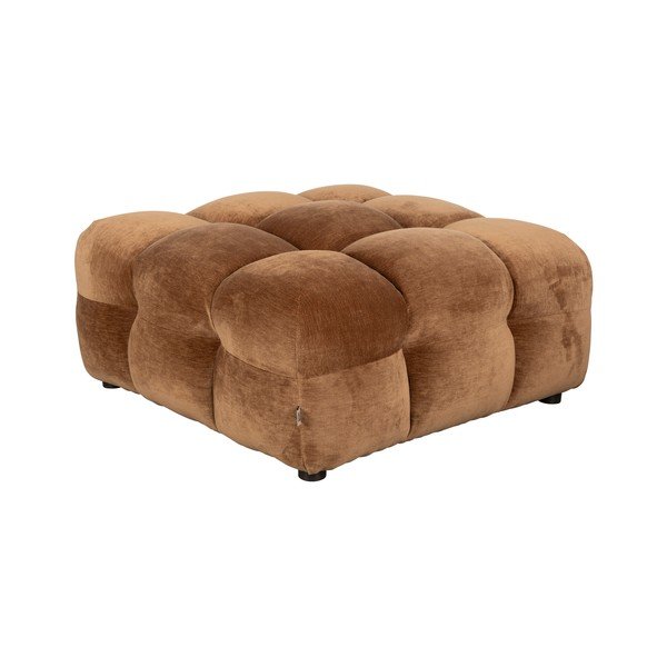 Barna bársony moduláris lábtartó Hackman – Dutchbone-image-2