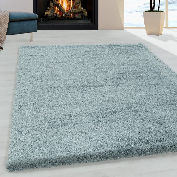 Kék szőnyeg 200x290 cm Fluffy – Ayyildiz Carpets-image-1