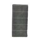 Sötétzöld frottír pamut fürdőlepedő 70x140 cm Sauna – Zone