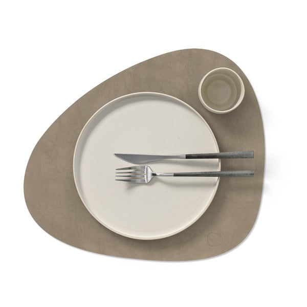 Öko bőr tányéralátét 37x44 cm Curve L Nupo – LIND DNA-image-2