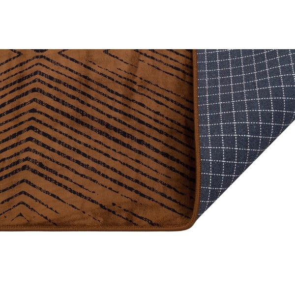 Barna mosható szőnyeg 180x120 cm - Vitaus-image-2