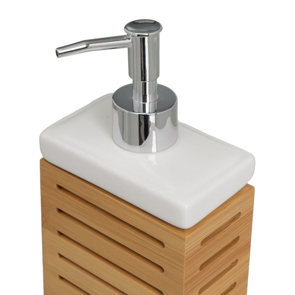 Natúr színű bambusz fürdőszobai kiegészítő szett – Casa Selección-image-3