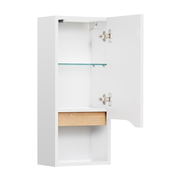 Fehér magas fali fürdőszoba szekrény 30x70 cm Set 857 – Pelipal-image-2