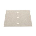 Bézs-krémszínű kültéri-beltéri szőnyeg 70x60 cm Peg Linen Vanilla – Pappelina