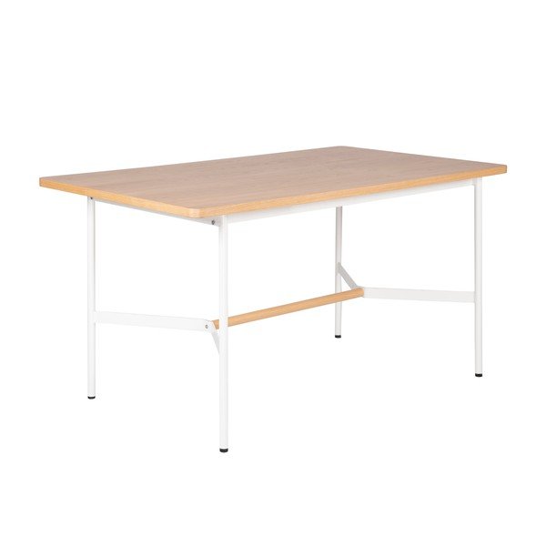 Asis fehér étkezőasztal, 100 x 80 - sømcasa-image-2