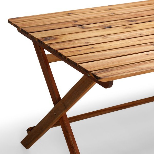 Natur akácfa kerti asztal, 88 x 171 cm - Bonami Essentials-image-4