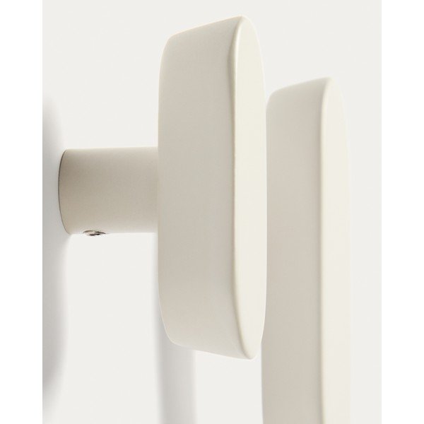 Krémszínű fali bükkfa akasztó szett 2 db-os Arely – Kave Home-image-2