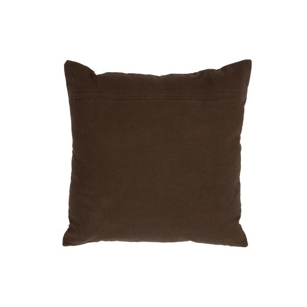 Velvet Coffee barna díszpárna, 50 x 50 cm - BePureHome-image-2