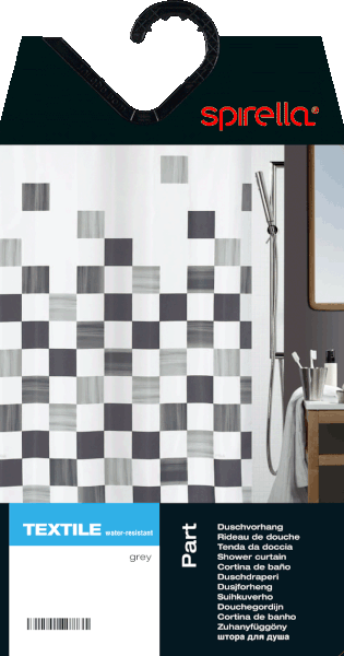 Zuhanyfüggöny 180x200 cm Part – Spirella-image-1