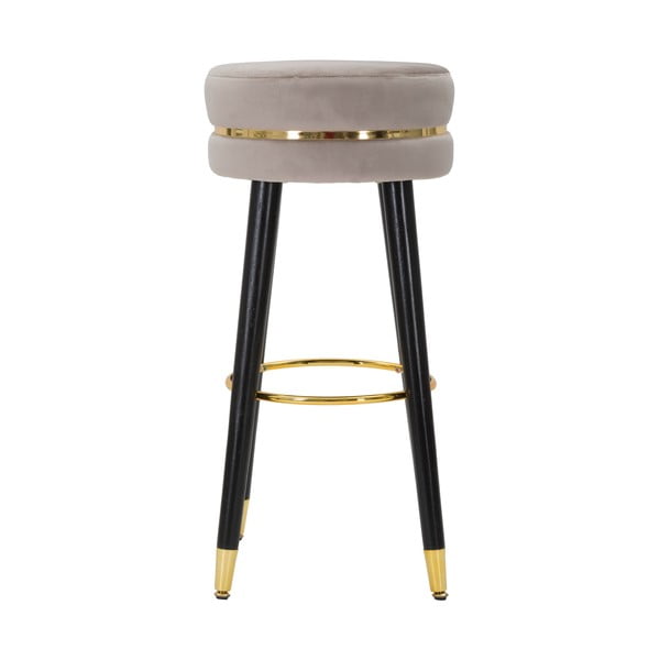 Világosszürke kárpitozott bárszék (ülésmagasság 74 cm) Paris – Mauro Ferretti-image-1