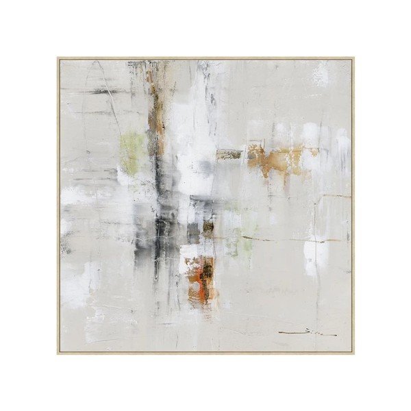 Kézzel festett keretezett-vászon kép 103x103 cm Bold – Bizzotto