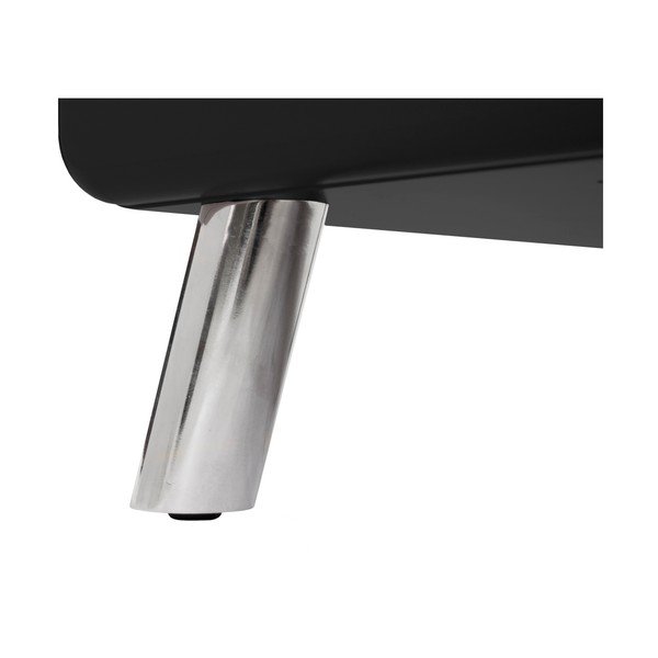 Cobra fekete TV-állvány, szélesség 118 cm - Tenzo-image-1