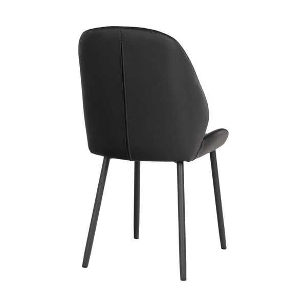 Fekete étkezőszék szett 2 db-os Monte Carlo – House Nordic-image-3