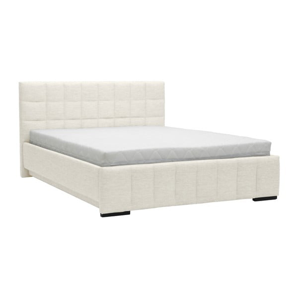 Dream krémszínű kétszemélyes ágy, 160 x 200 cm - Mazzini Beds