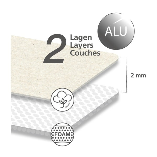 Vasalódeszka huzat Alu S – Wenko-image-2