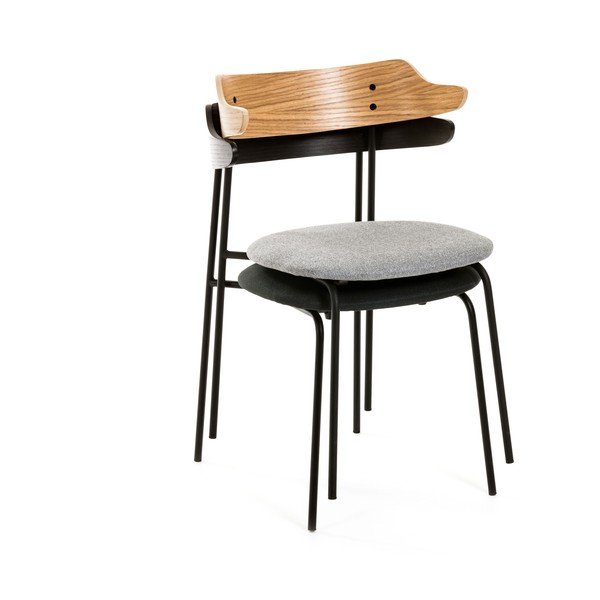 Olympia világosszürke étkezőszék - Kave Home-image-4