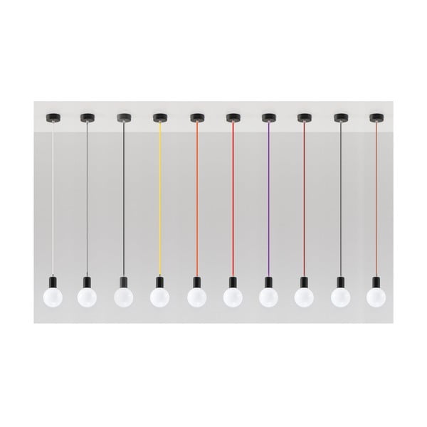 Bombilla fekete függőlámpa - Sollux-image-1