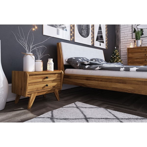 Tölgyfa éjjeliszekrény Retro 1 - The Beds-image-4