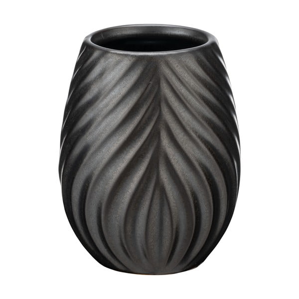 Antracitszürke kerámia fogkefetartó pohár Idro – Wenko