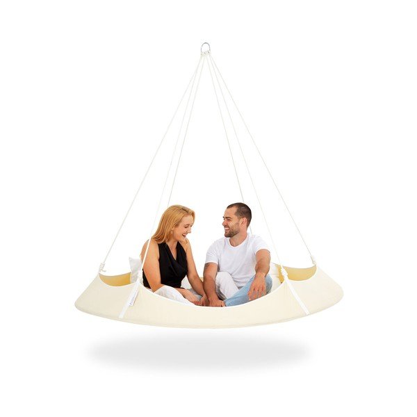 Krémszínű kerti hinta - Hangout Pod-image-2