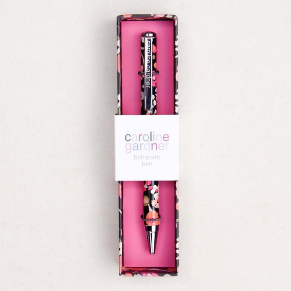 Ditsy Charcoal Boxed Pen toll díszdobozban - Caroline Gardner