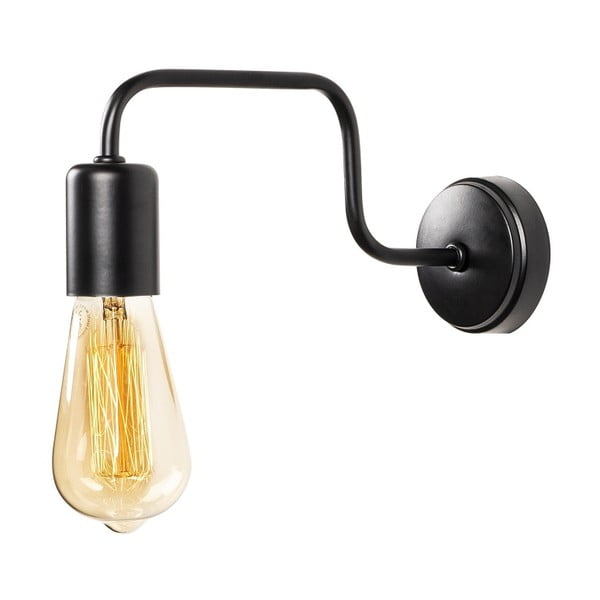 Isidora fekete fém falilámpa - Opviq lights-image-2