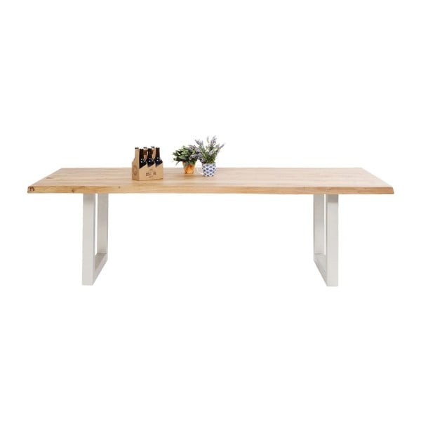 Pure akácfa étkezőasztal, 240 x 100 cm - Kare Design