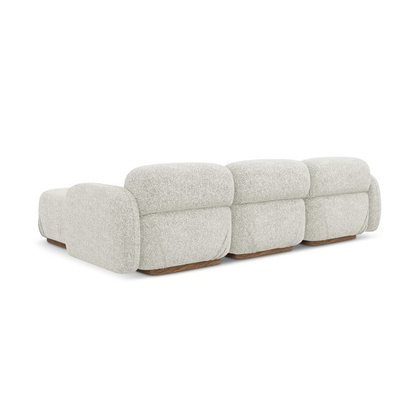 Krémszínű moduláris sarokkanapé (variálható sarok) Ailani – Makamii-image-4