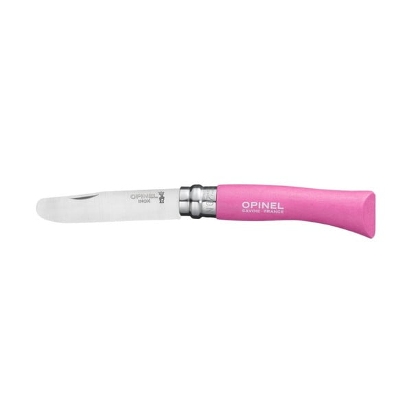N°07 My First összecsukható rózsaszín nyelű kés gyerekeknek - Opinel