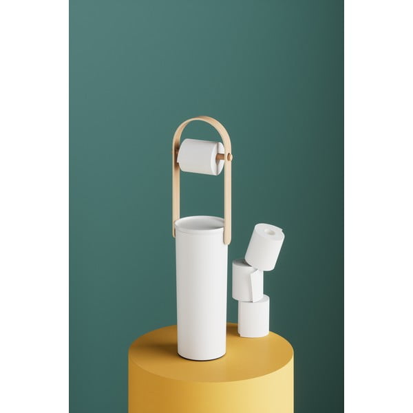 Fehér műanyag WC-papír tartó állvány Bellwood – Umbra-image-4