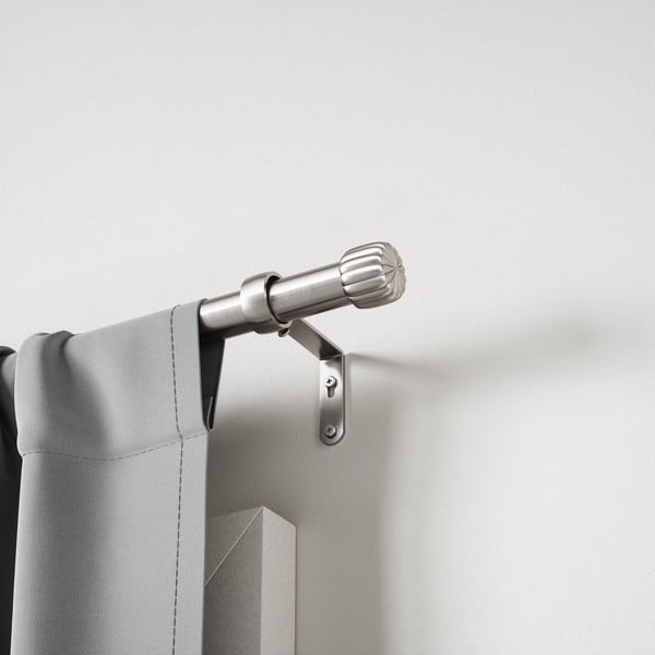 Ezüstszínű acél bővíthető függönykarnis 168 - 305 cm Cleo – Umbra-image-2