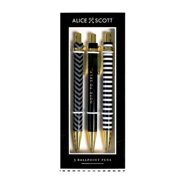 Alice Scott 3 db-os golyóstoll készlet - Portico Designs