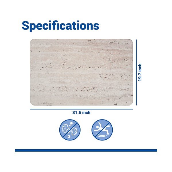 Világosbarna kovaföld fürdőszobai kilépő 50x80 cm Puna – Wenko-image-4