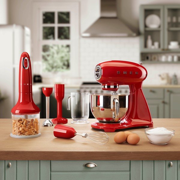 Piros mixer Retro Style – SMEG-image-1