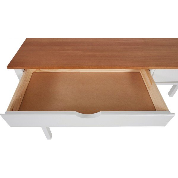 Gava fehér-barna íróasztal, hosszúság 140 cm - Støraa-image-4