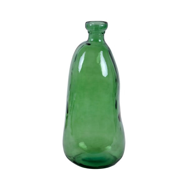 Simplicity zöld újrahasznosított üveg váza, magasság 51 cm - Ego Dekor