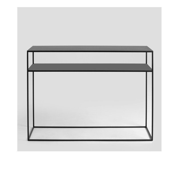 Tensio fekete konzolasztal, 100 x 35 cm - CustomForm-image-1