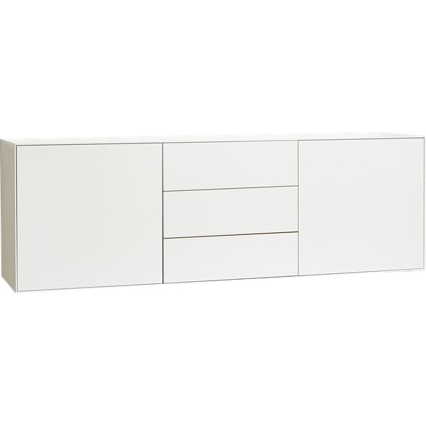 Fehér alacsony komód 180x59 cm Edge by Hammel - Hammel Furniture