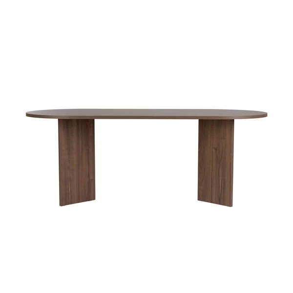 Étkezőasztal diófa dekorral 90x200 cm Sabella – Kalune Design