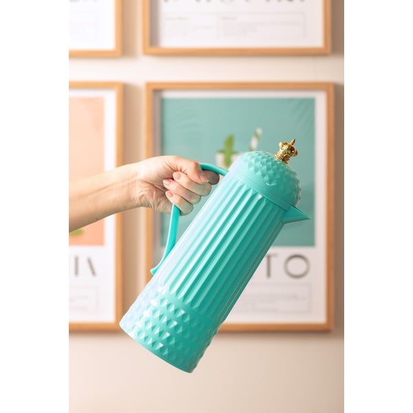 Türkiz termosz 920 ml Crown  – PT LIVING-image-1