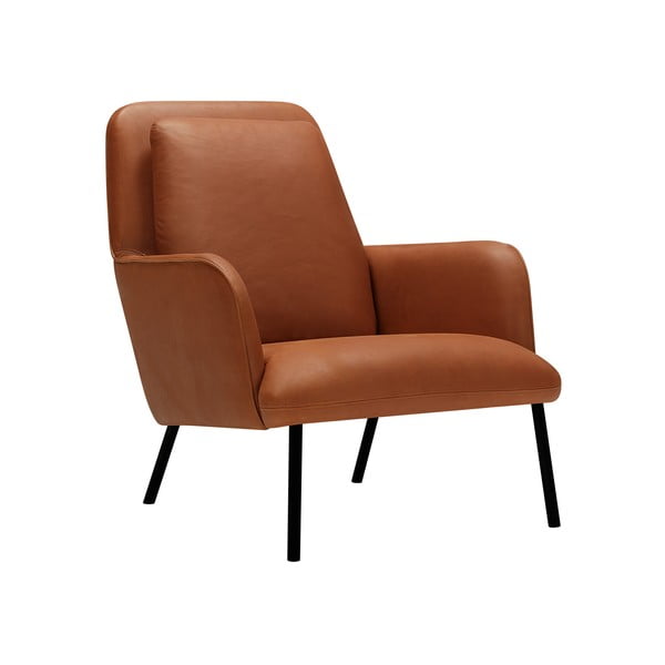 Konyakbarna fotel Oliver – Sits-image-2