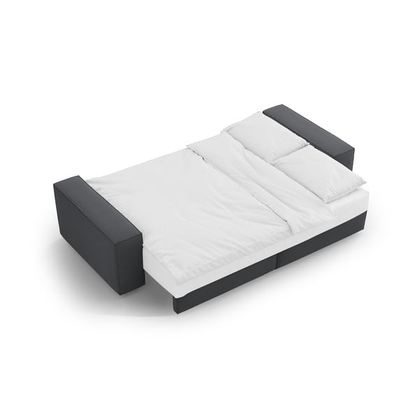 Sötétszürke kinyitható kanapé 247 cm Jodie – Micadoni Home-image-4